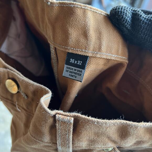 Vintage carhartt y2k double knee work wear carpenter pants - Picture 3 of 8